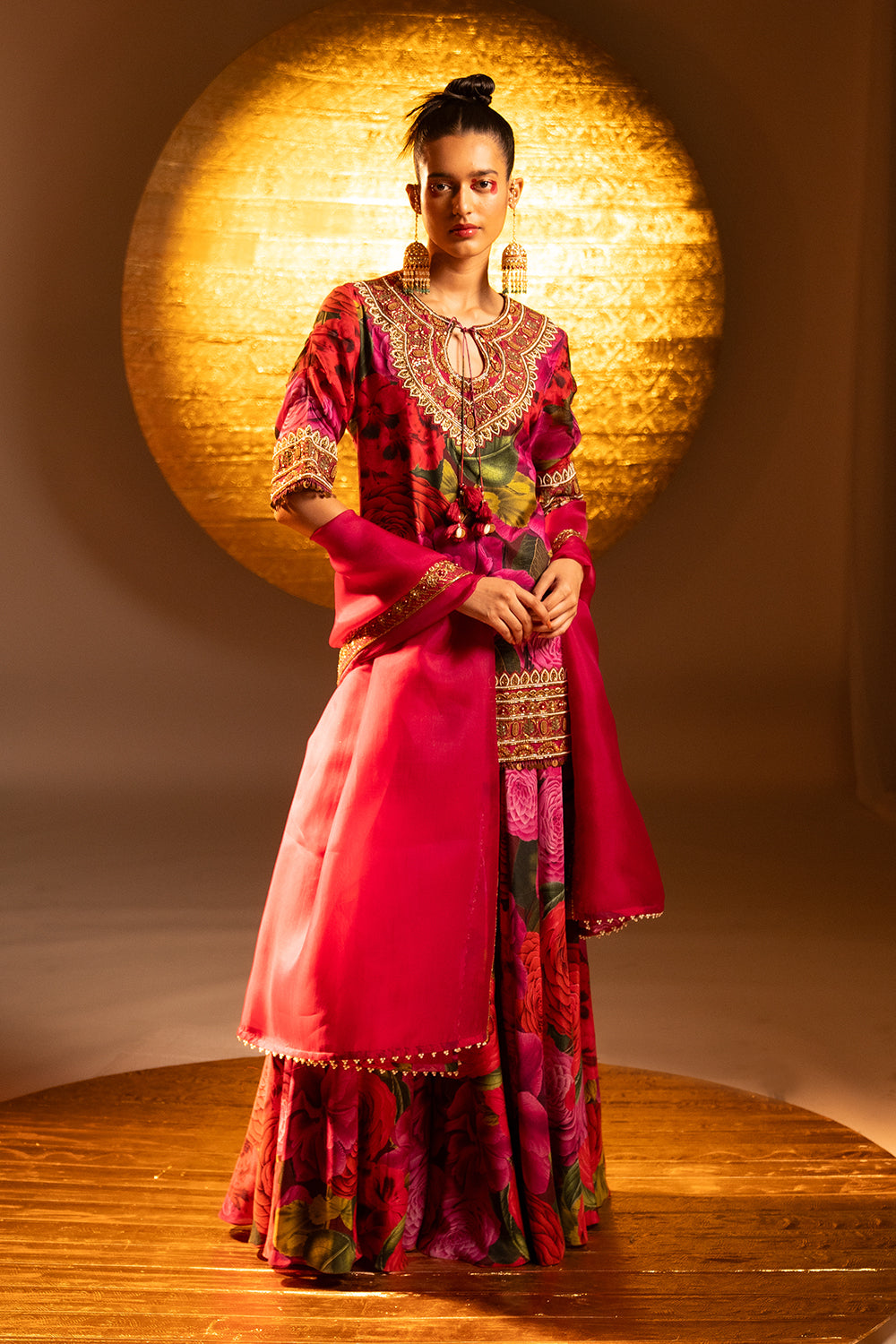 Scarlet Rose Cut To Cut Suit