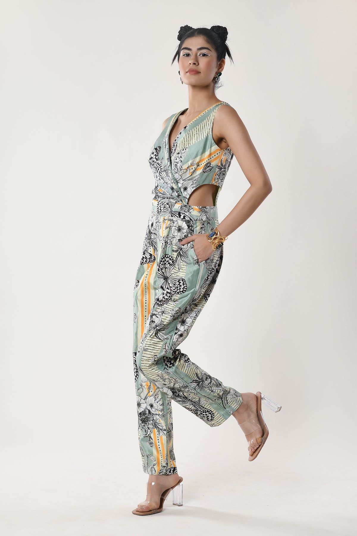 Cut - Out Jumpsuit