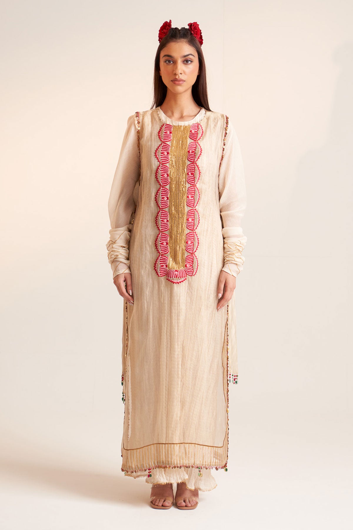 Long knot dress