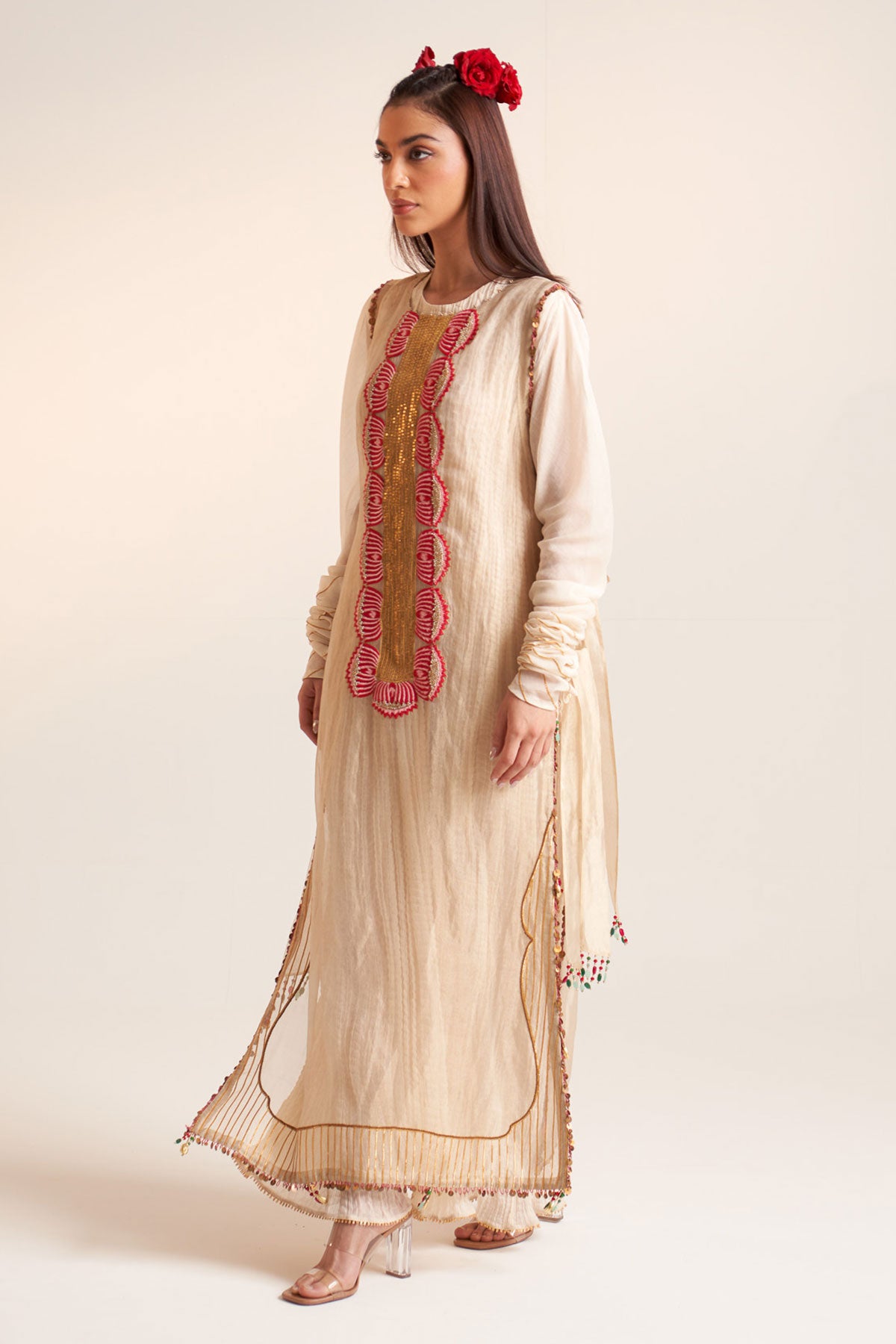 Long knot dress