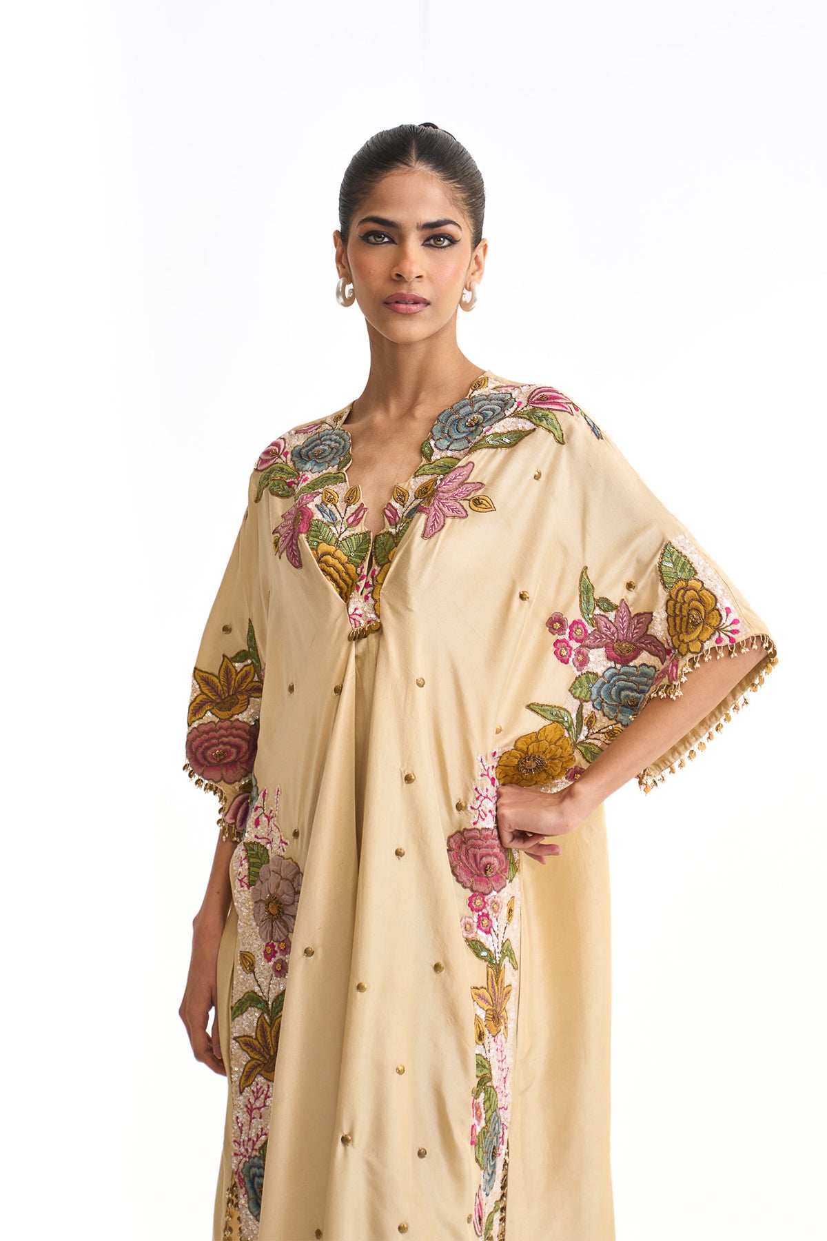 Vintage garden drape kaftan
