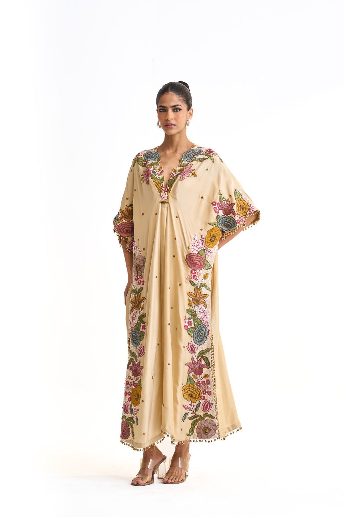 Vintage garden drape kaftan