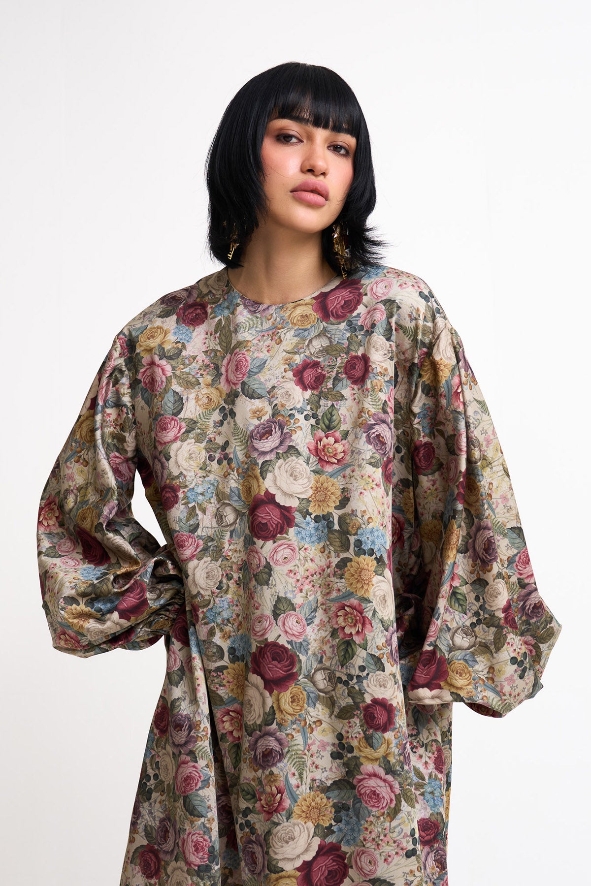Vintage romance A-line flare dress