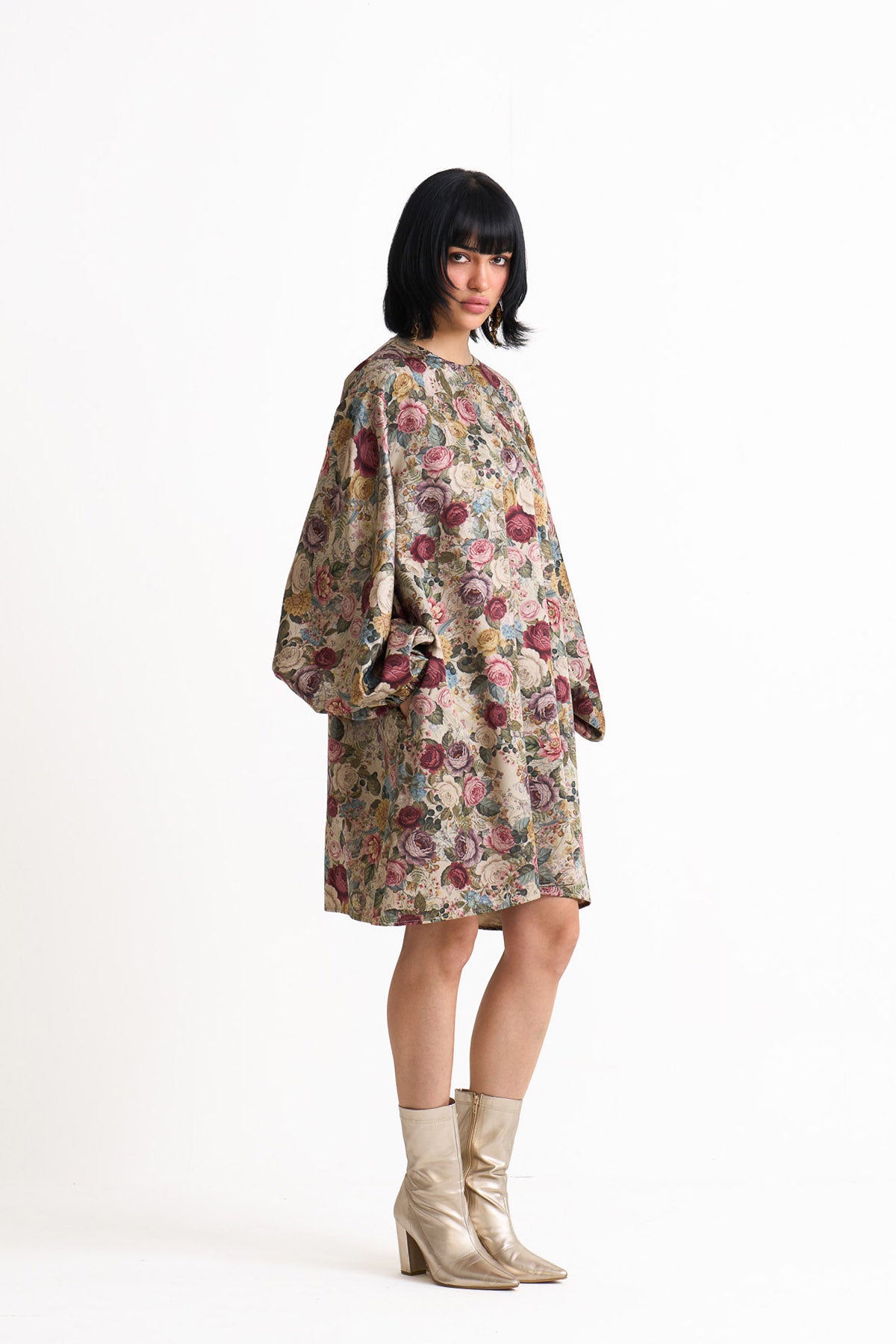 Vintage romance A-line flare dress