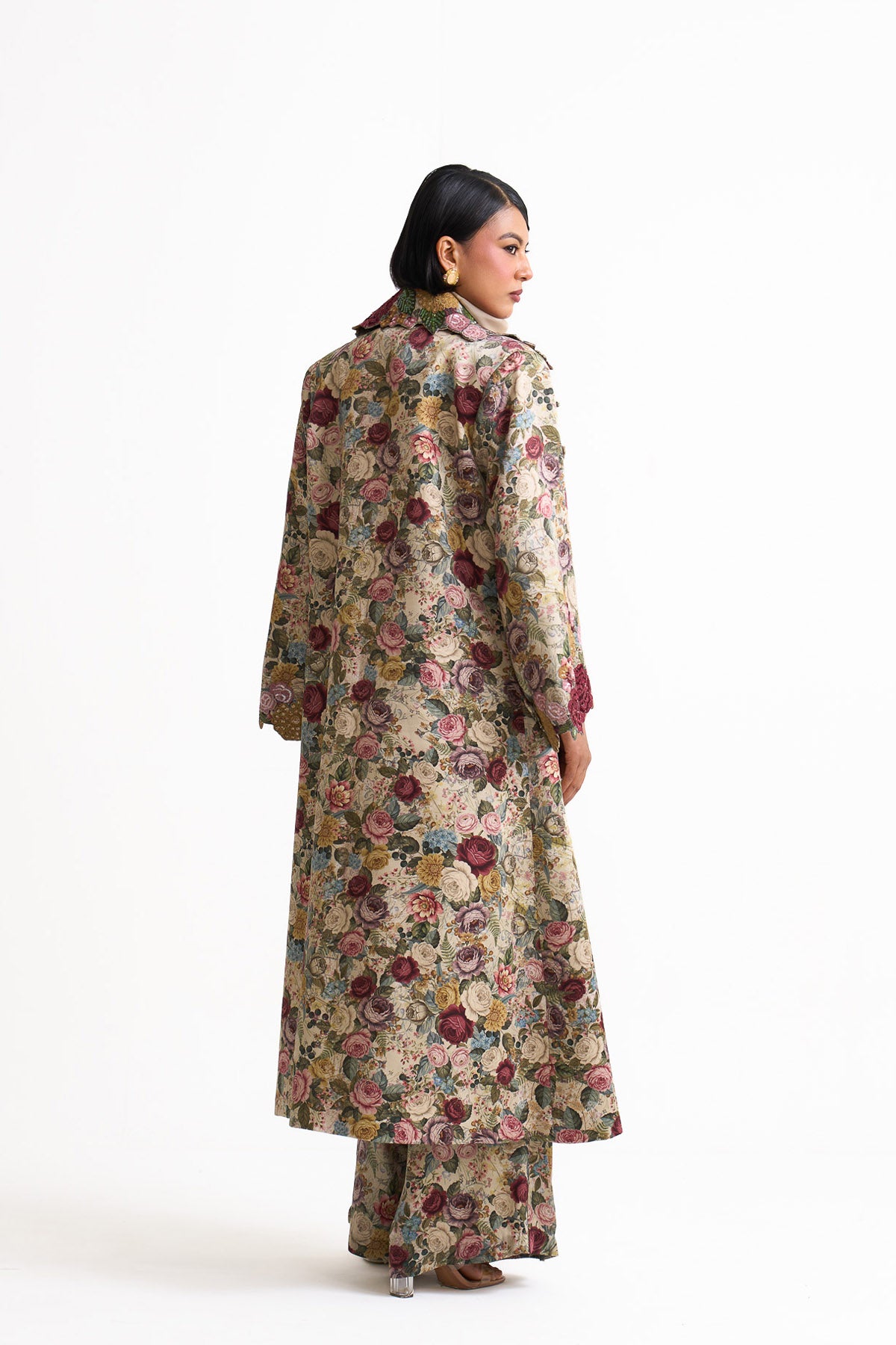 Vintage romance overcoat set