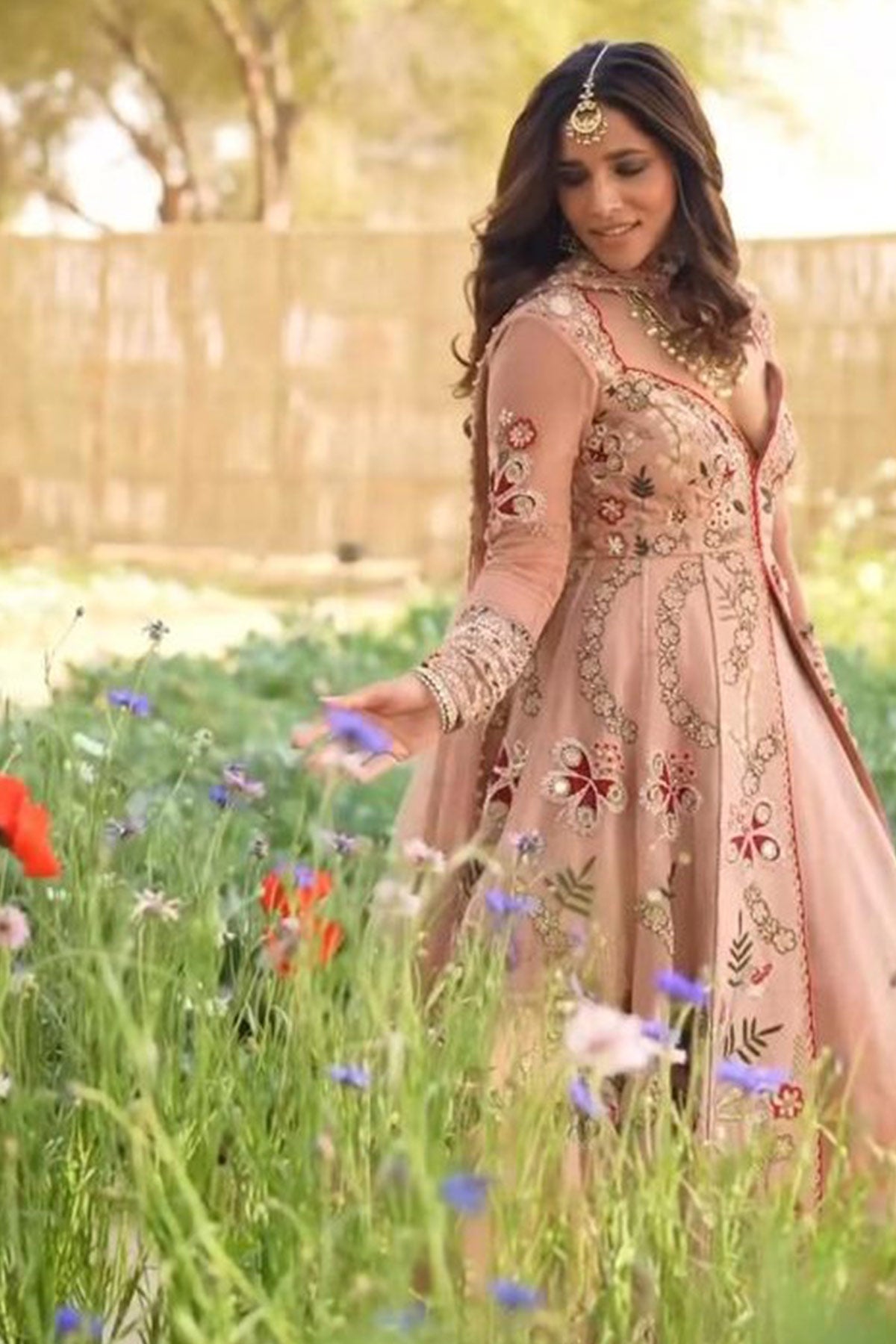 Mitali (House of  Misu ) in Butterfly Jacket lehenga