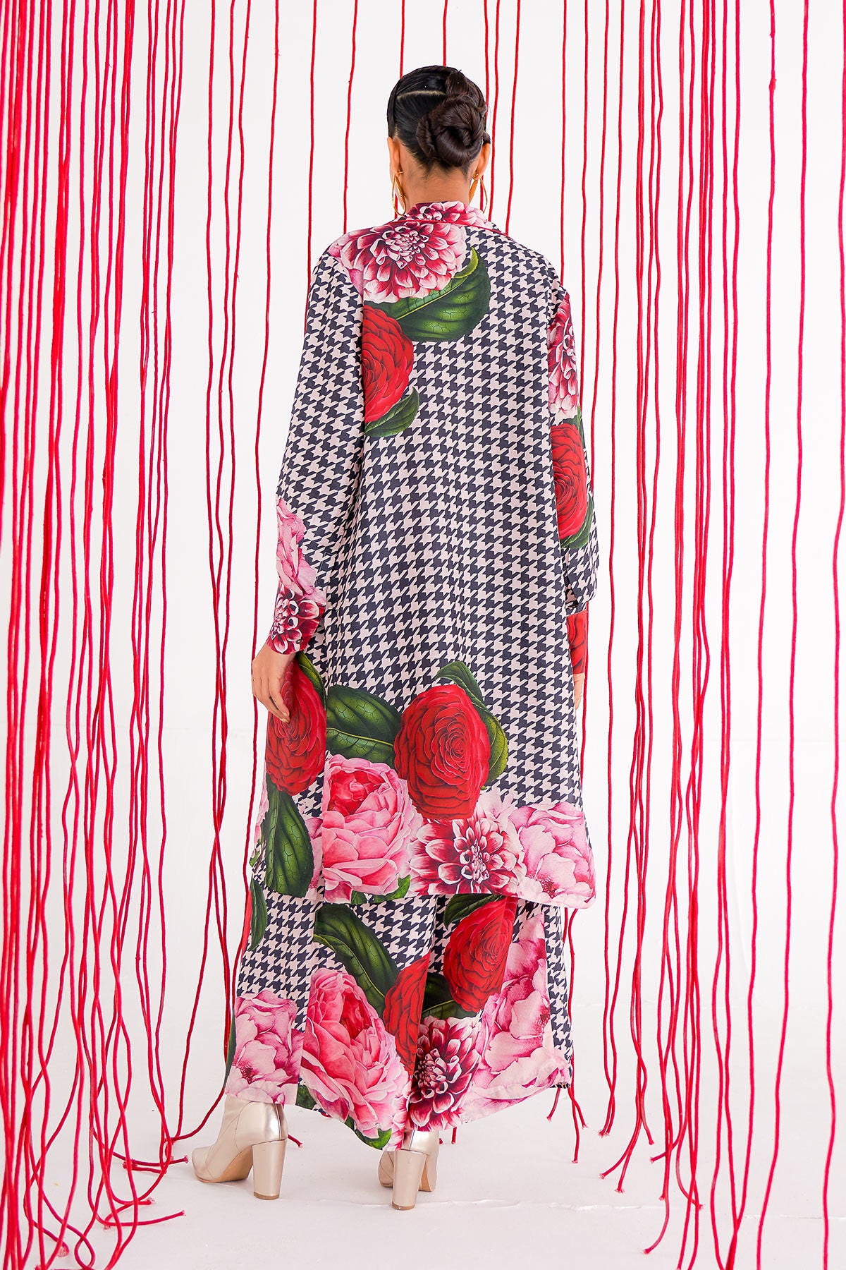 Co-Ord Set With Pleated Pants