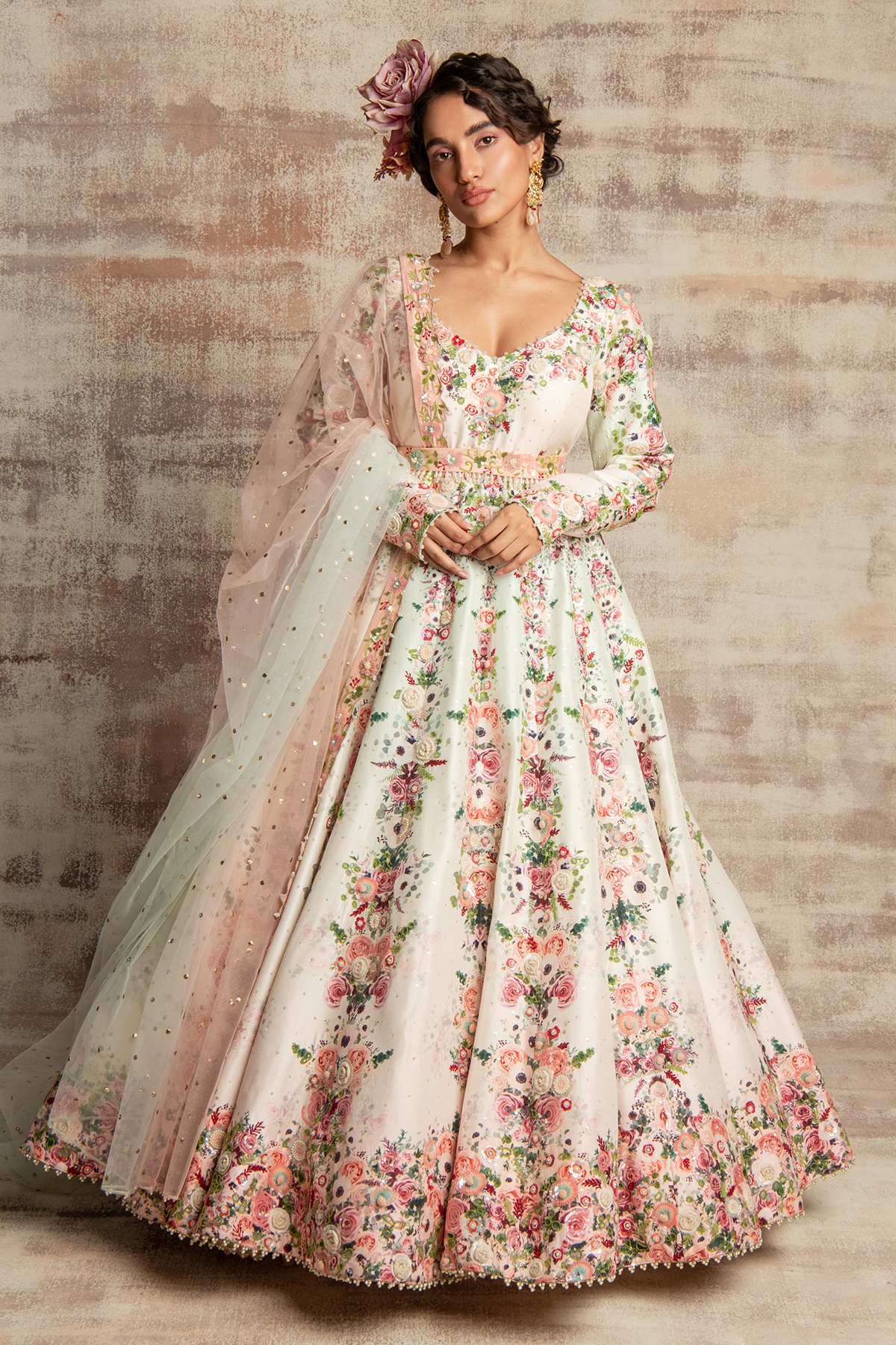 Floral Anarkali