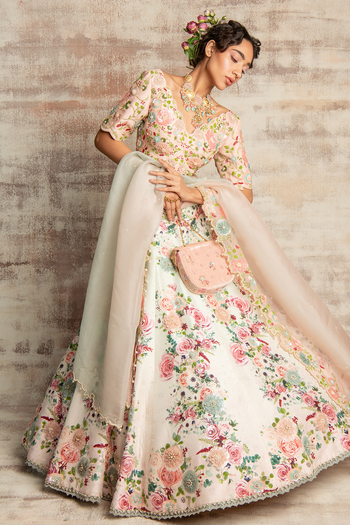 Floral 2025 lehenga dresses