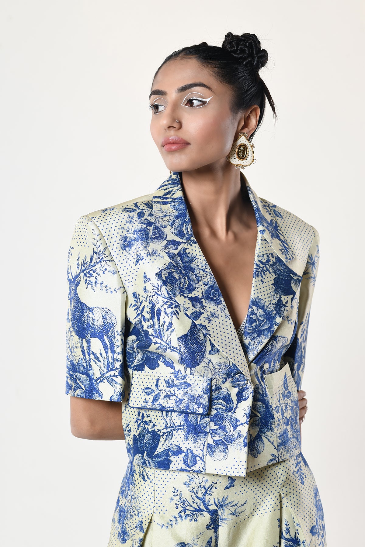 Crop Blazer