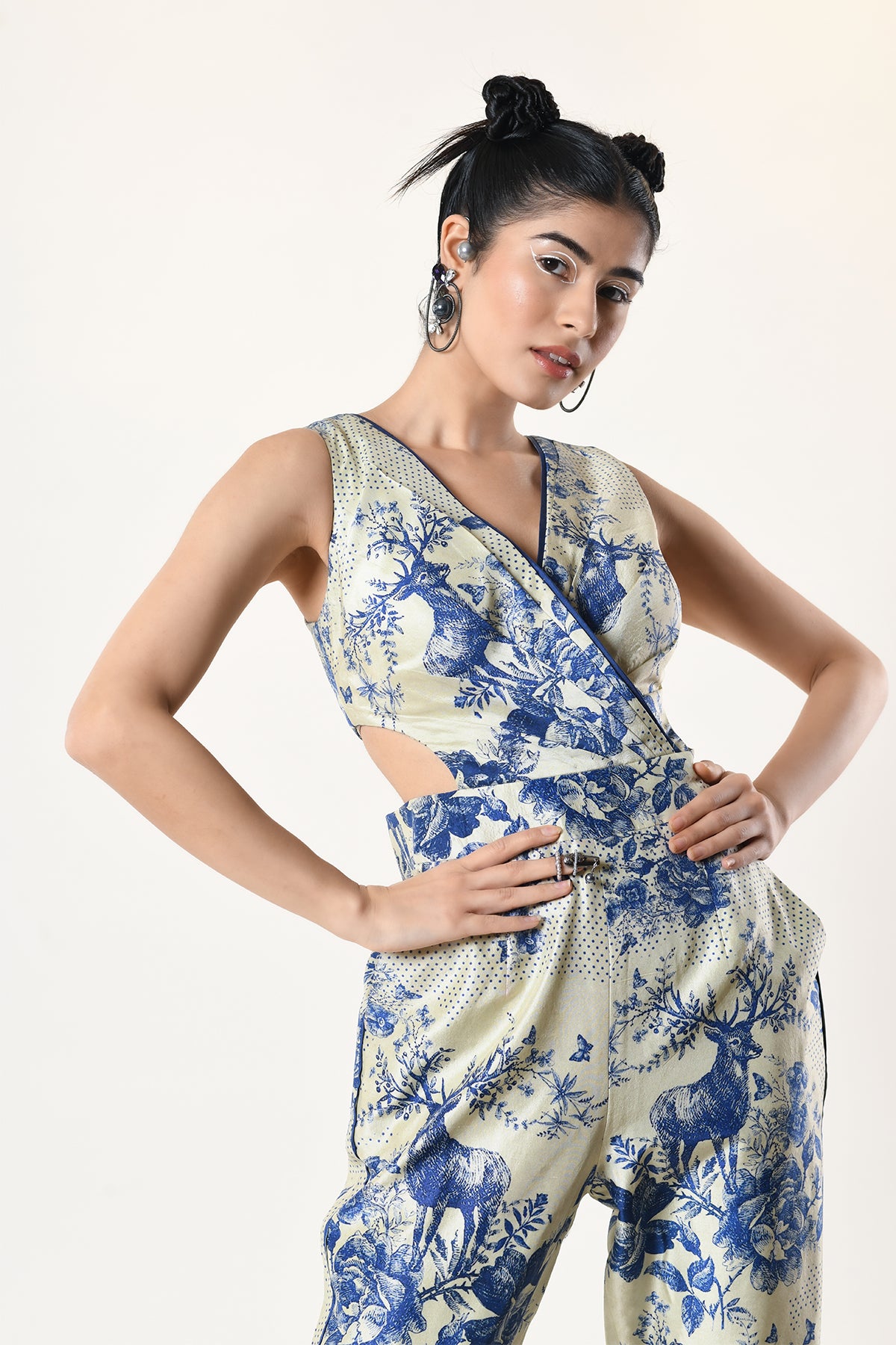 cut - out jumpsuit