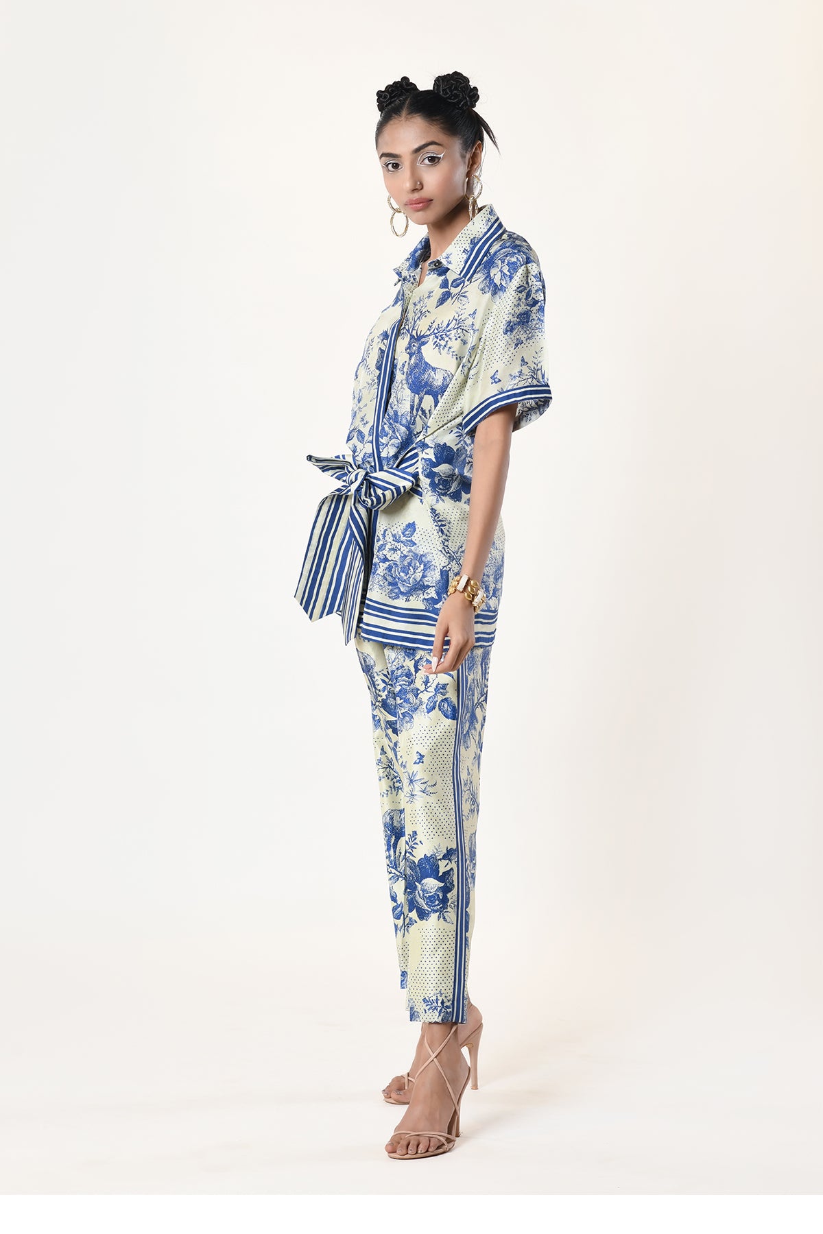 Front tie up shirt
