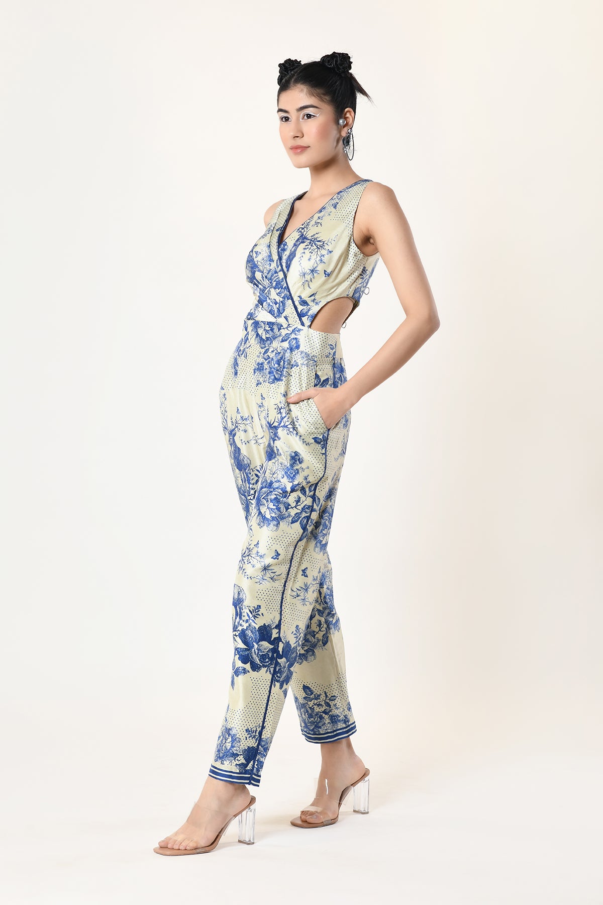 cut - out jumpsuit