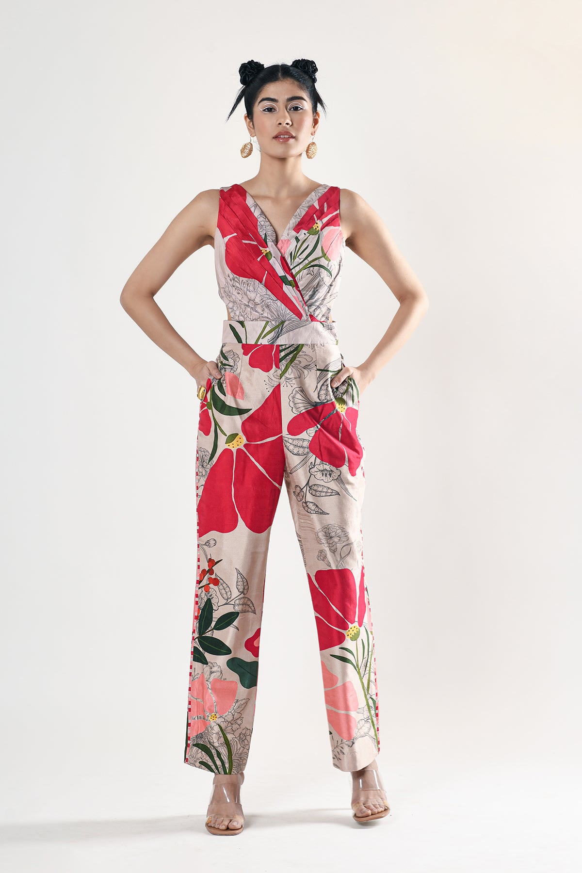 cut - out jumpsuit