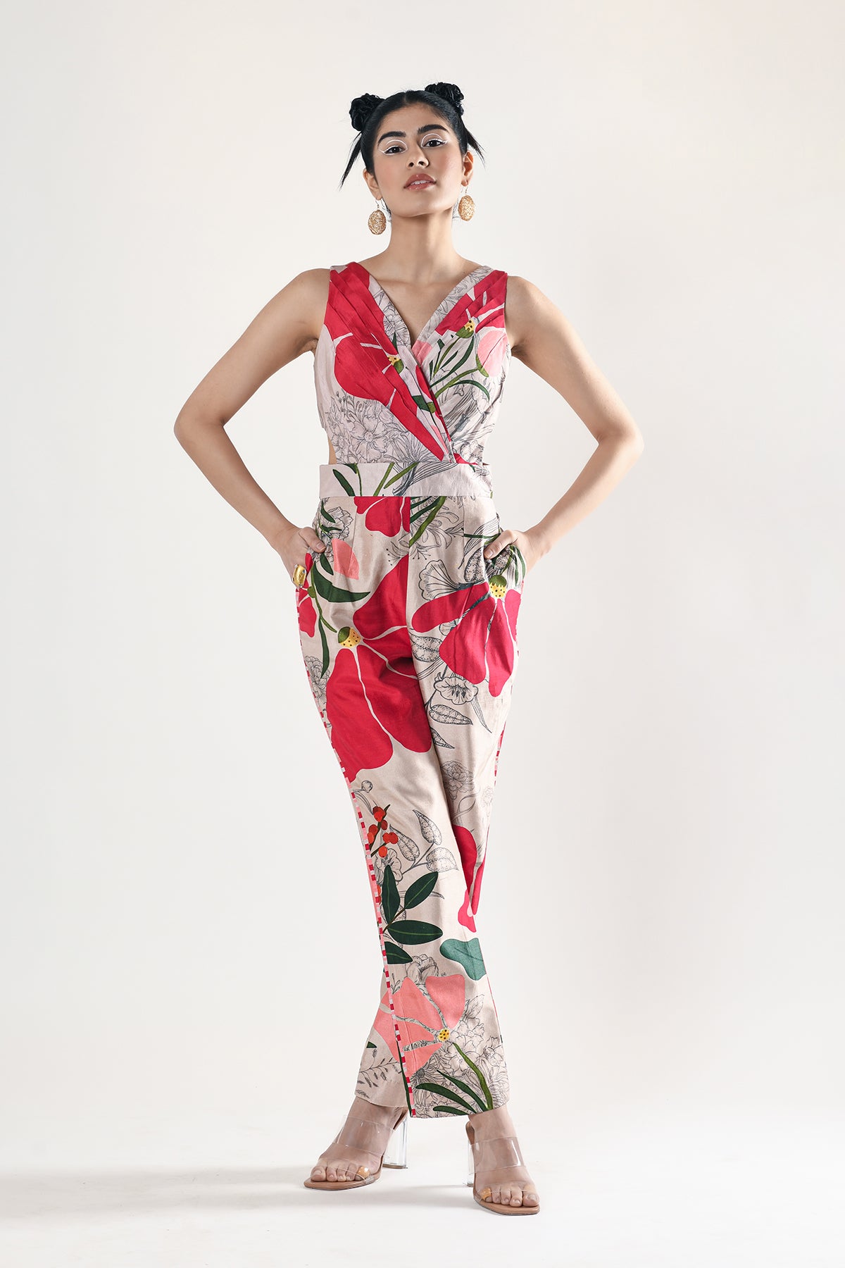 cut - out jumpsuit