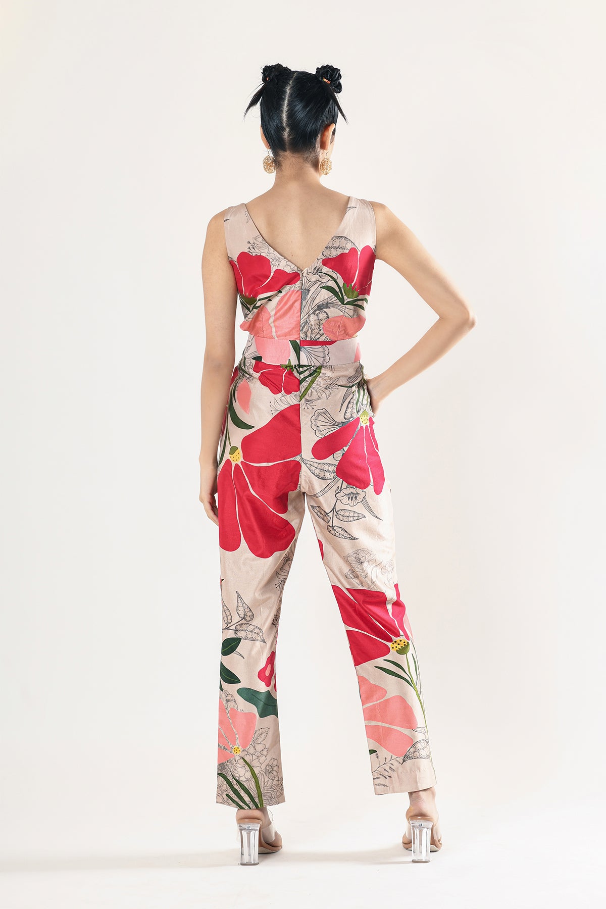 cut - out jumpsuit