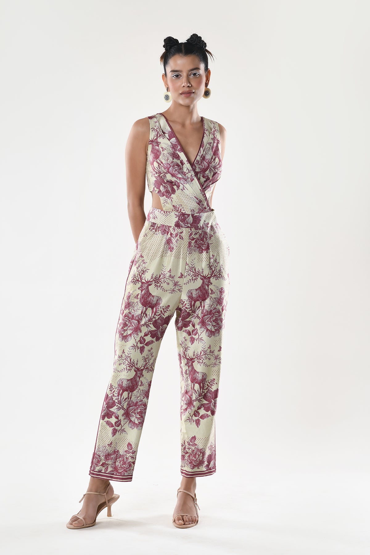 Cut-out jumpsuit